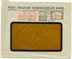 LANV3/4 - HONGRIE LETTRE COMMERCIALE DE NOVEMBRE 1927 - Postmark Collection