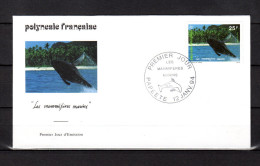 Enveloppe 1er Jour De 1994 " BALEINE " N° YT 450. Parfait état. FDC - Baleines