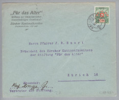 Heimat ZH Oberwetzikon 1928-06-18 Portofreiheit-Brief Gr#928 "Für Das Alter" - Franchigia