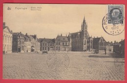 Cpa - POPERINGHE - Années 1920 - Grand'Place -TBE * Animation * Cf. Scann Recto/verso - Poperinge