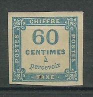 FRANCE N° Taxe 9 * - 1859-1959 Postfris