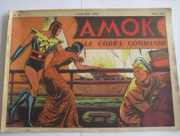 AMOK LE COBRA COMMANDE N 22 COLLECTION AMOK 1 TRIMESTRE 1950 - Pieds Nickelés, Les