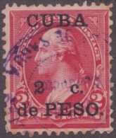 1899-176 CUBA US OCCUPATION. 1899. Ed.25. 2 1/2c MARCA FERROCARRIL RAILROAD SAGUA LA GRANDE. - Usati