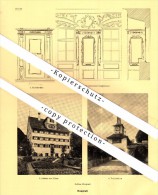 Photographien / Ansichten , 1928 , Hauptwil - Gottshaus , Prospekt , Architektur , Fotos !!! - Hauptwil