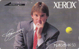 Télécarte JAPON / 110-32068 - JIMMY CONNORS / USA - SPORT TENNIS JAPAN Free Phonecard Telefonkarte - 302 - Sport