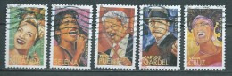 VERINIGTE STAATEN USA 2011 Latin Music Legends   5x44c Set Of 5v. USED SC 4497-501 YV 4323-27 MI 4663-67 SG 5096-99 - Used Stamps