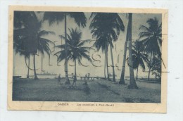 Port-Gentil  (Gabon) : Vue  Sur Le Port Prise Des Cocotiers En 1920 (animé)  PF. - Gabon
