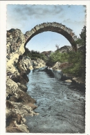 Cp, 30, Env. De St-Jean-du-Gard, Le Pont Des Chèvres à L'Estrechure,  Voyagée 1961 - Saint-Jean-du-Gard