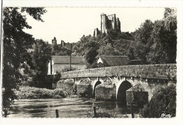 Cp, 41, Lavardin, Le Château Et POnt Du Moyen Age, Voyagée 1960 - Other & Unclassified