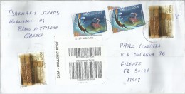 GREECE GRECIA HELLAS 2016 REGISTERED LETTER LETTERA RACCOMANDATA COVER SEE THE SCAN - Lettres & Documents