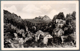 1418 - Ohne Porto - Alte Ansichtskarte - Rathen Gamrig Sächsische Schweiz - N. Gel. Scheermesser 1954 - Rathen