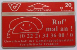 AUSTRIA - L&G - Ruf Mal An - 001C - 20 Units - Used - Austria