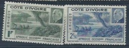 COTE D"IVOIRE : Y&T* N° 169-170 - Neufs