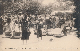 LOME - N° 13 - LE MARCHE DE LA GARE (NUS) - Togo