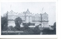 YORKS - HARROGATE -  HOTEL MAJESTIC Y1818 - Harrogate