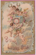 PUB LU - LEFEVRE UTILE - Calendrier , Chromo - ENFANTS 1898 , 1 Volet 2 ème Semestre - Tamaño Pequeño : 1901-20