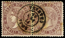 GRANADA - EDI O 98 (2) - FECH. T II "LOJA - Used Stamps