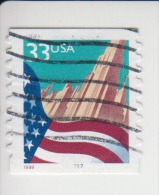 Verenigde Staten(United States) Rolzegel Met Plaatnummer Michel-nr 3091 BG II Plaat  7777 - Rollenmarken (Plattennummern)