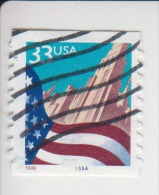 Verenigde Staten(United States) Rolzegel Met Plaatnummer Michel-nr 3091 BG II Plaat  5555A - Ruedecillas (Números De Placas)