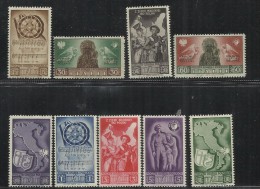 CORPO POLACCO POLISH BODY 1946 SOCCORSO DI GUERRA SERIE COMPLETA COMPLETE SET MNH - 1946-47 Zeitraum Corpo Polacco