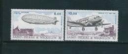 Timbres De St Pierre Et Miquelon  PA De 1988  N°66/67  Neufs ** Parfait - Unused Stamps