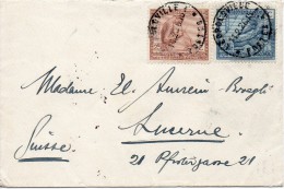 Congo Belge Lettre Pour La Suisse 1926 - Lettres & Documents