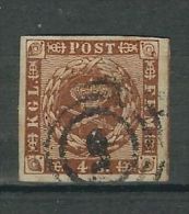 DANEMARK N° 8 Obl. - Used Stamps