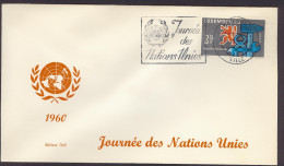 Luxemburg, First Day Cover, United Nations - Autres & Non Classés