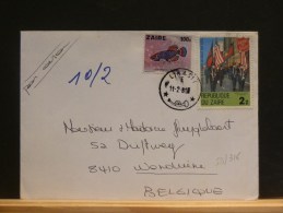 58/316  LETTRE ZAIRE - Used Stamps