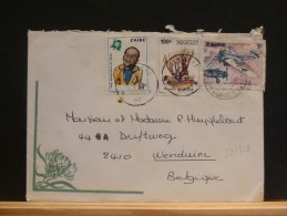 58/312  LETTRE ZAIRE - Used Stamps