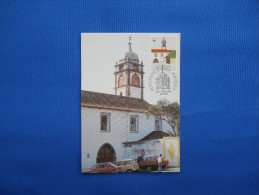 Maximum Card, Monuments Of Madeira, Monastry Santa Clara - Abdijen En Kloosters