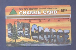 USA-NL-15 "Lake George" CN:310B Unused - [1] Holographic Cards (Landis & Gyr)