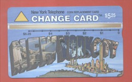 USA-NL-17 "New York City" CN:310D Unused - [1] Hologrammkarten (Landis & Gyr)