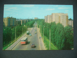 Belarus/USSR/Soviet Union: BREST - Moskovskaya Street, Old Bus - 1973 Unused - Wit-Rusland