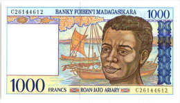 MADAGASCAR - 1000F 1994 N°1 - Madagascar