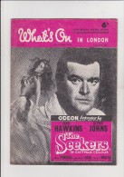 WHAT'S ON IN LONDON - 2 NUMERI JULY 1954 - MAGAZINE  IN LINGUA INGLESE - "DANCE LITTLE LADY" E "THE SEEKERS" A. VALLI - Cinema