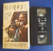 M#0N51 VHS NOMADI IN CONCERTO - GENTE COME NOI 1992 - Concert & Music