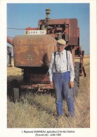 Agriculture - Métiers - Tracteur Massey Fergusson - Agriculteur Raymond Charreau à Ver Lès Chartres - Tracteurs