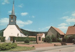 DAMBACH-NEUNHOFFEN : L'Eglise St. Maurice Et Le Monument Aux Morts - Dambach-la-ville