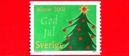 SVEZIA - Usato - 2001 - Natale - Christmas - Albero - Julpost - (4.50k) - Gebraucht