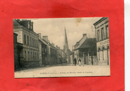 CLERE LES PINS / ARDT CHINON     1910    ROUTE DE LUYNES    OUI - Cléré-les-Pins