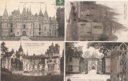 VIGNY  -  95  -  Le Château  (  4 Cartes ) - Vigny