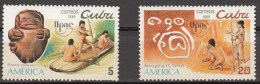 Cuba 2952/53 ** America. 1989 - Neufs