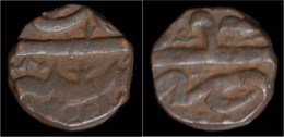 India Deccan Maharashtra Sultan Of Ahmednagar Burhan Nizam Shah III Copper Paisa - Indische Münzen