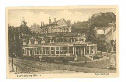 Blankenburg (Harz) -  Cafe Kurhaus - Blankenburg