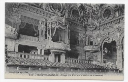 MONTE CARLO - N° 757 - LOGE DU PRINCE - SALLE DE CONCERT - CPA NON VOYAGEE - Opéra & Théâtre