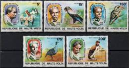 HAUTE-VOLTA Série OISEAUX ** MNH : Albert SCHWEITZER Kaysersberg Gunsbach Lambaréné Gabon Prix NOBEL Paix - Albert Schweitzer