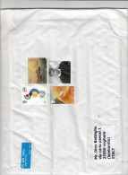 Gran Bretagna 2013 - Lettera    X L´Italia Affrancata  Con 4 Stamps - Briefe U. Dokumente