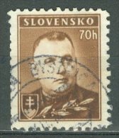 SLOVENSKO 1939: Mi 68 / YT 45, O - FREE SHIPPING ABOVE 10 EURO - Gebraucht