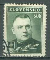 SLOVENSKO 1939: Mi 67 / YT 44, O - FREE SHIPPING ABOVE 10 EURO - Gebraucht